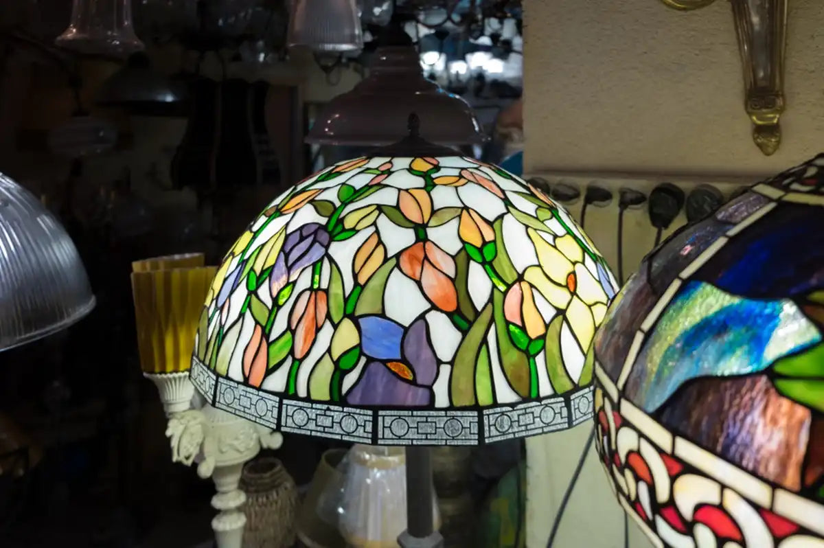 Fashion glass tiffany lamp