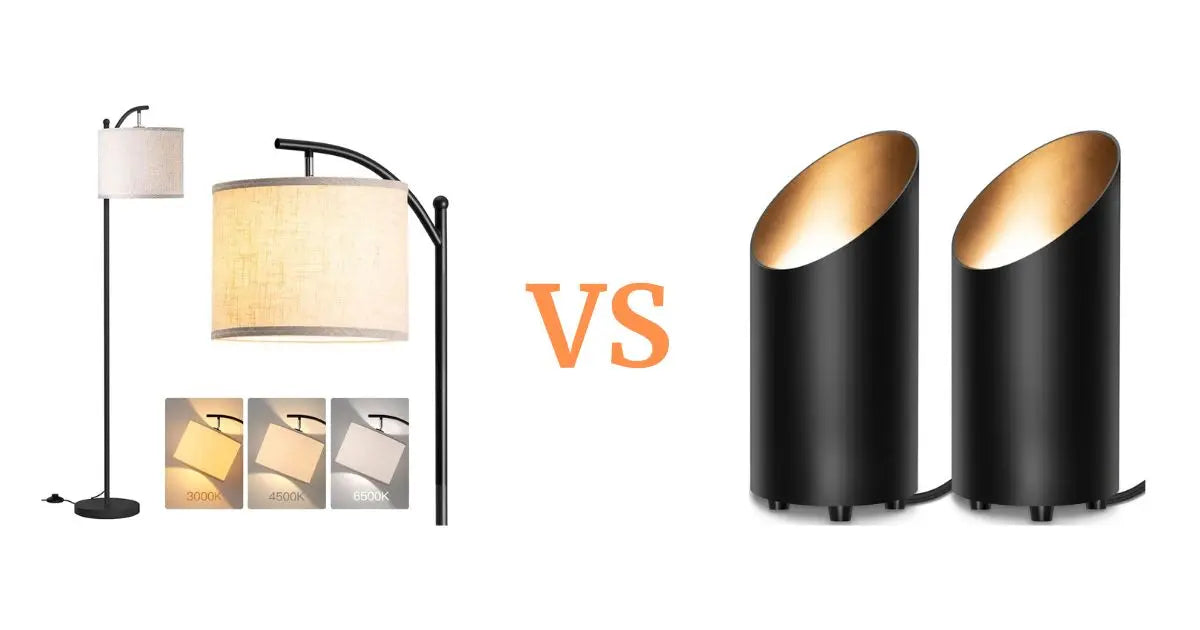 Floor Lamp vs. Uplighter