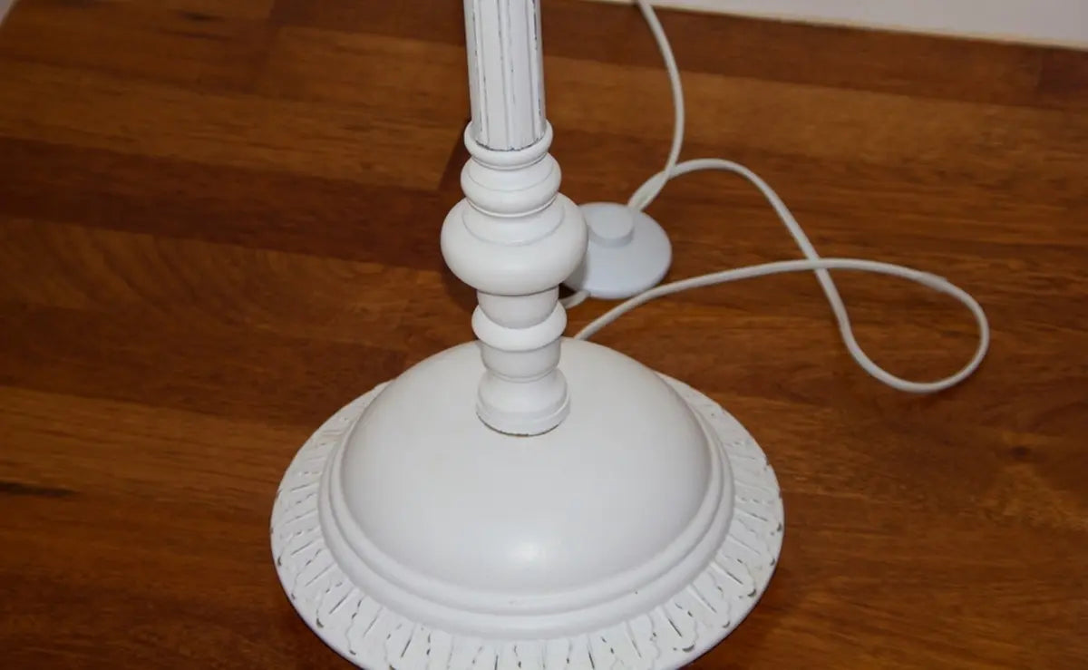 White floor lamp base