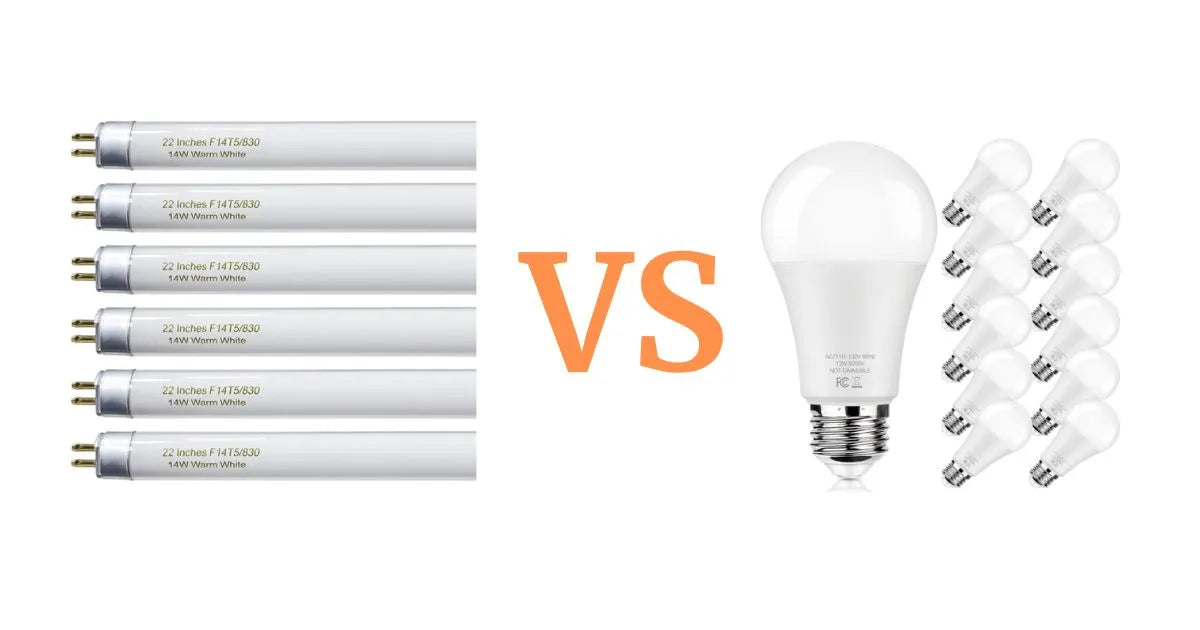 Fluorescent Lamp vs. LED Lamp