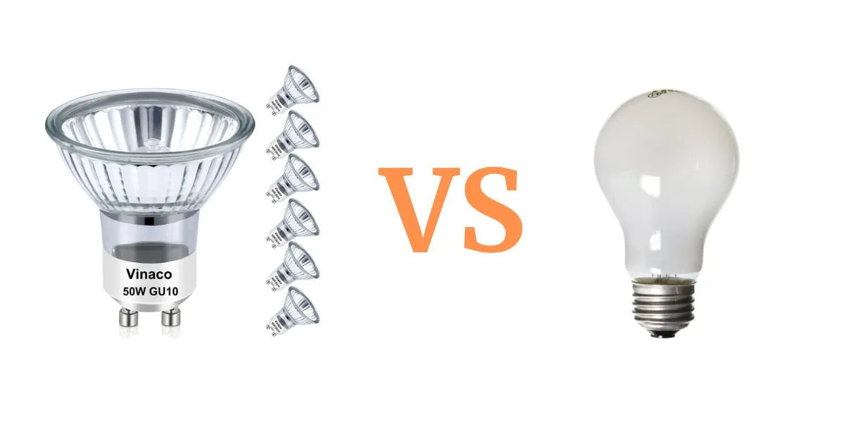 Halogen Lamp vs. Incandescent