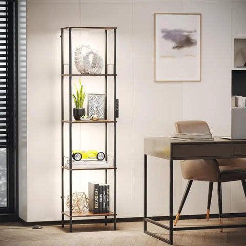 SUNMORY Display Shelf with Dimmable Lights