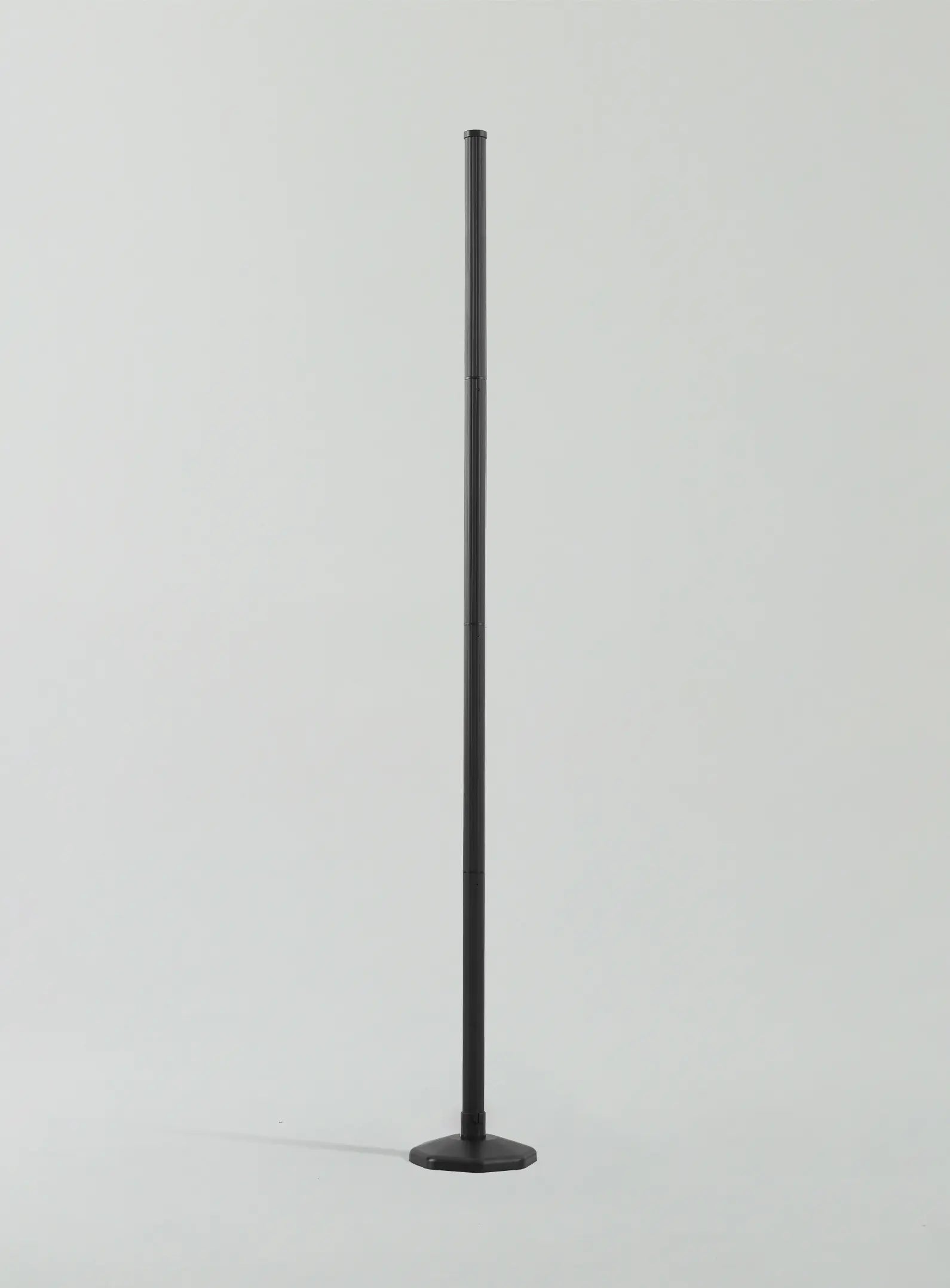 Minimalist black RGB smart floor lamp. Modern design for ambient lighting #Color_Black